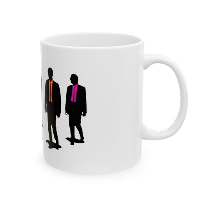 Reservoir Dogs Colorful Tie Silhouette Mug (11oz & 15oz)