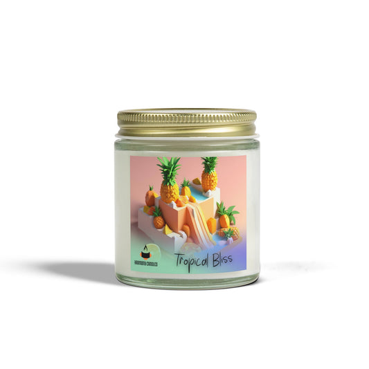 Tropical Bliss, Coconut Apricot Wax (4oz, 9oz)