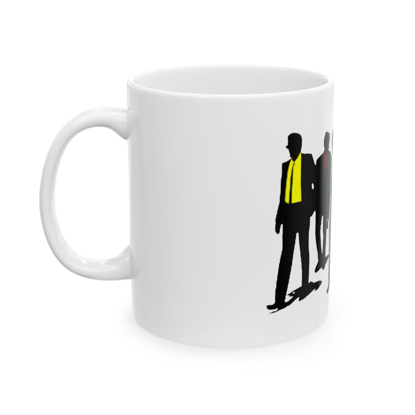 Reservoir Dogs Colorful Tie Silhouette Mug (11oz & 15oz)