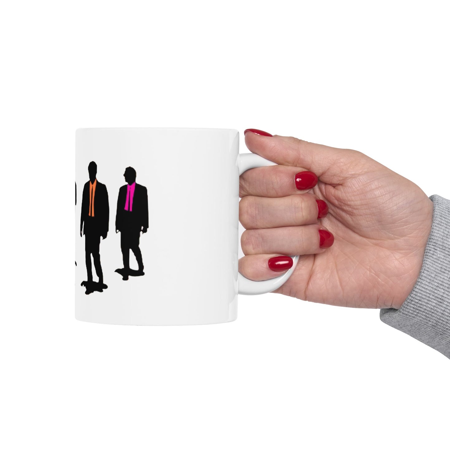 Reservoir Dogs Colorful Tie Silhouette Mug (11oz & 15oz)