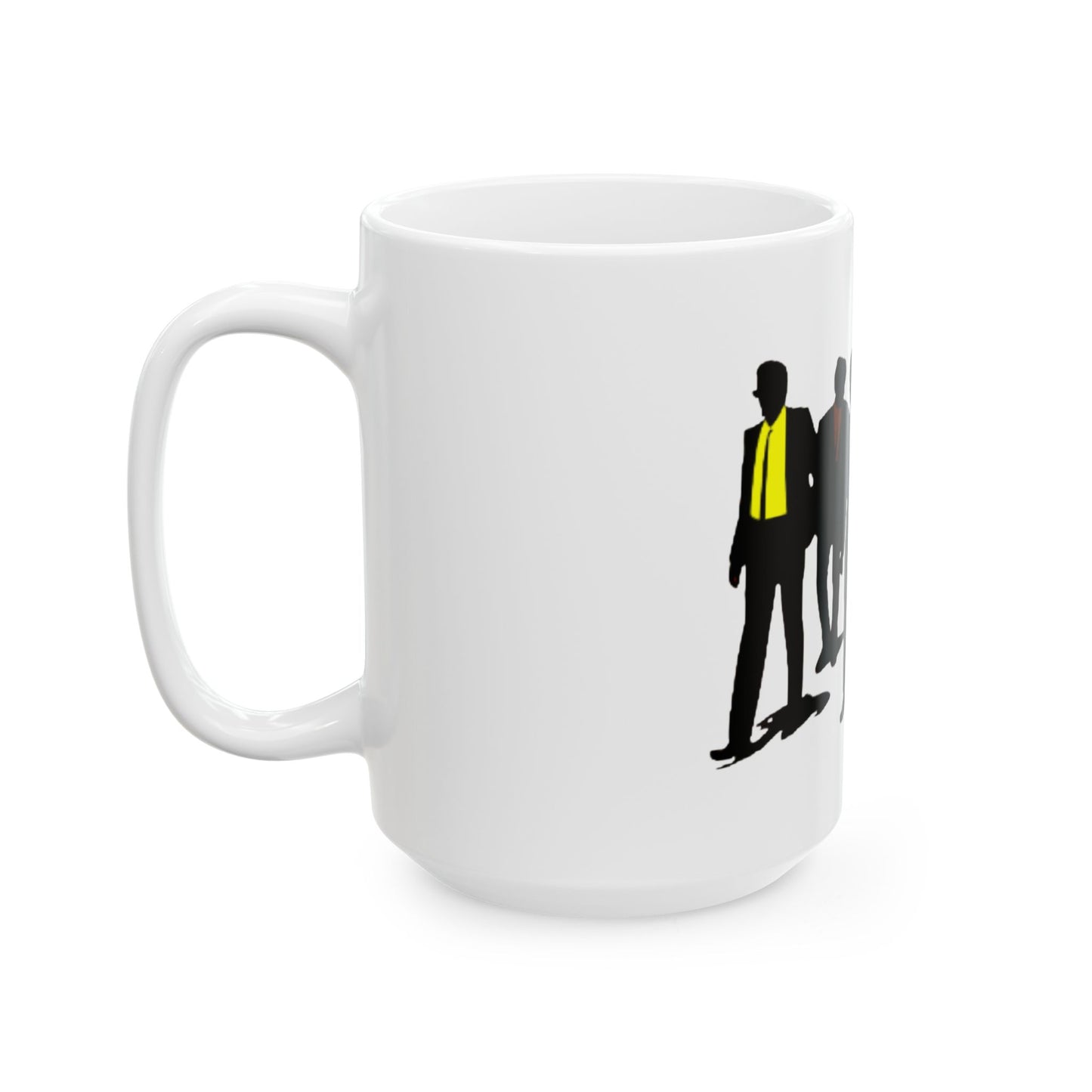 Reservoir Dogs Colorful Tie Silhouette Mug (11oz & 15oz)