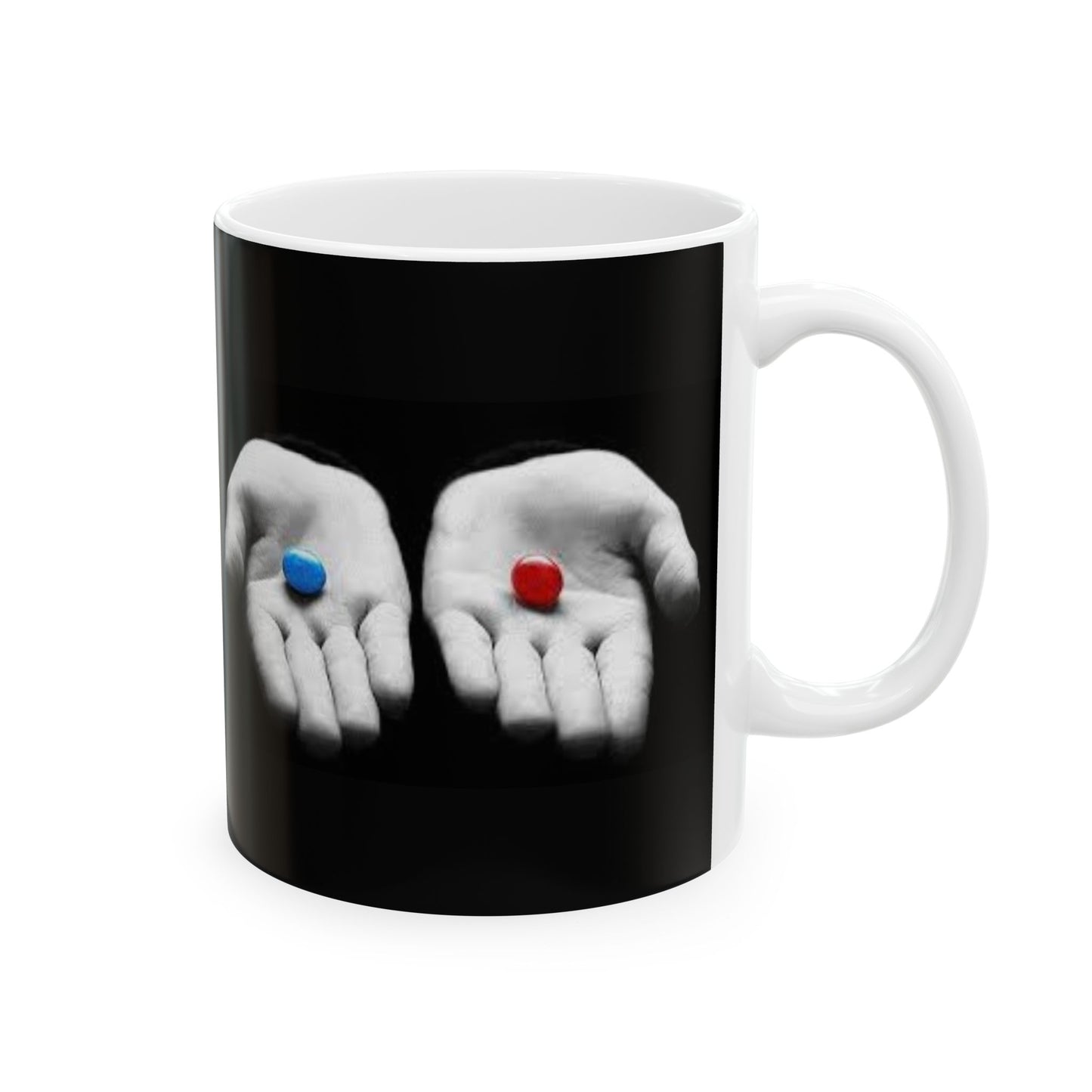 Red Pill Blue Pill from The Matrix Mug